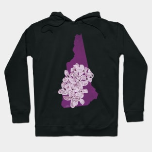 New Hampshire Purple Lilac Hoodie